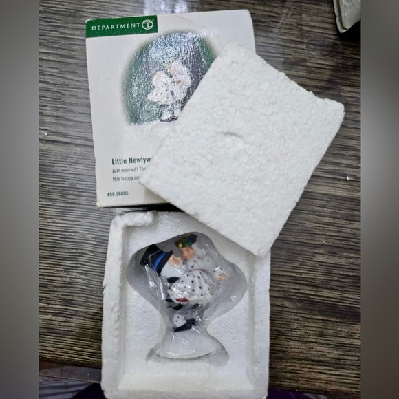 SOLD- Department 56 Little Newlyweds - Picture 5 of 7